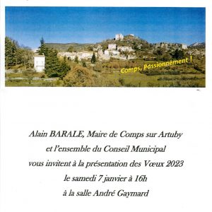 Présentation des Vœux du Maire 2023