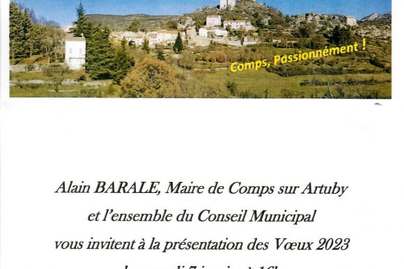 Présentation des Vœux du Maire 2023